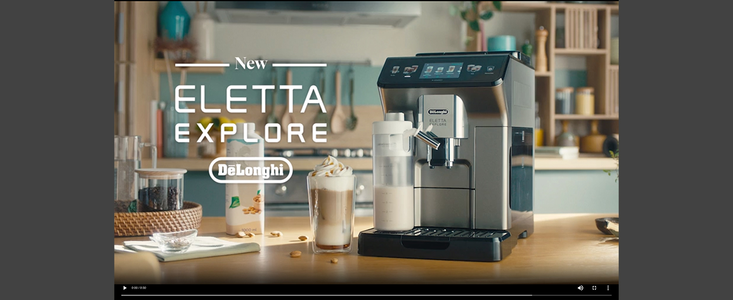 De'Longhi Eletta Explore with Cold Brew Coffee Machine